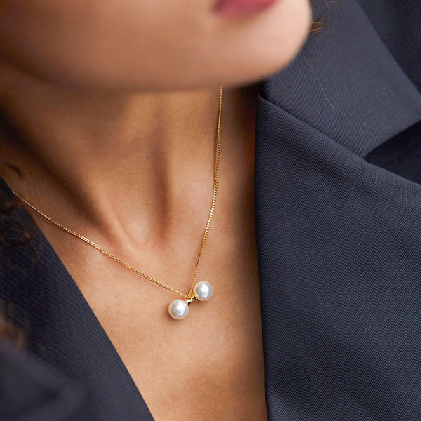 Together Forever Pearl Necklace