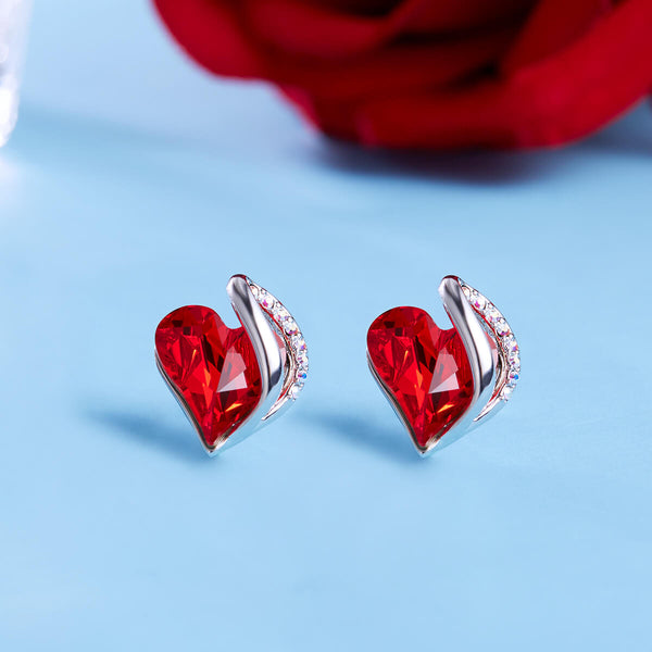 Red Timeless Love Earrings