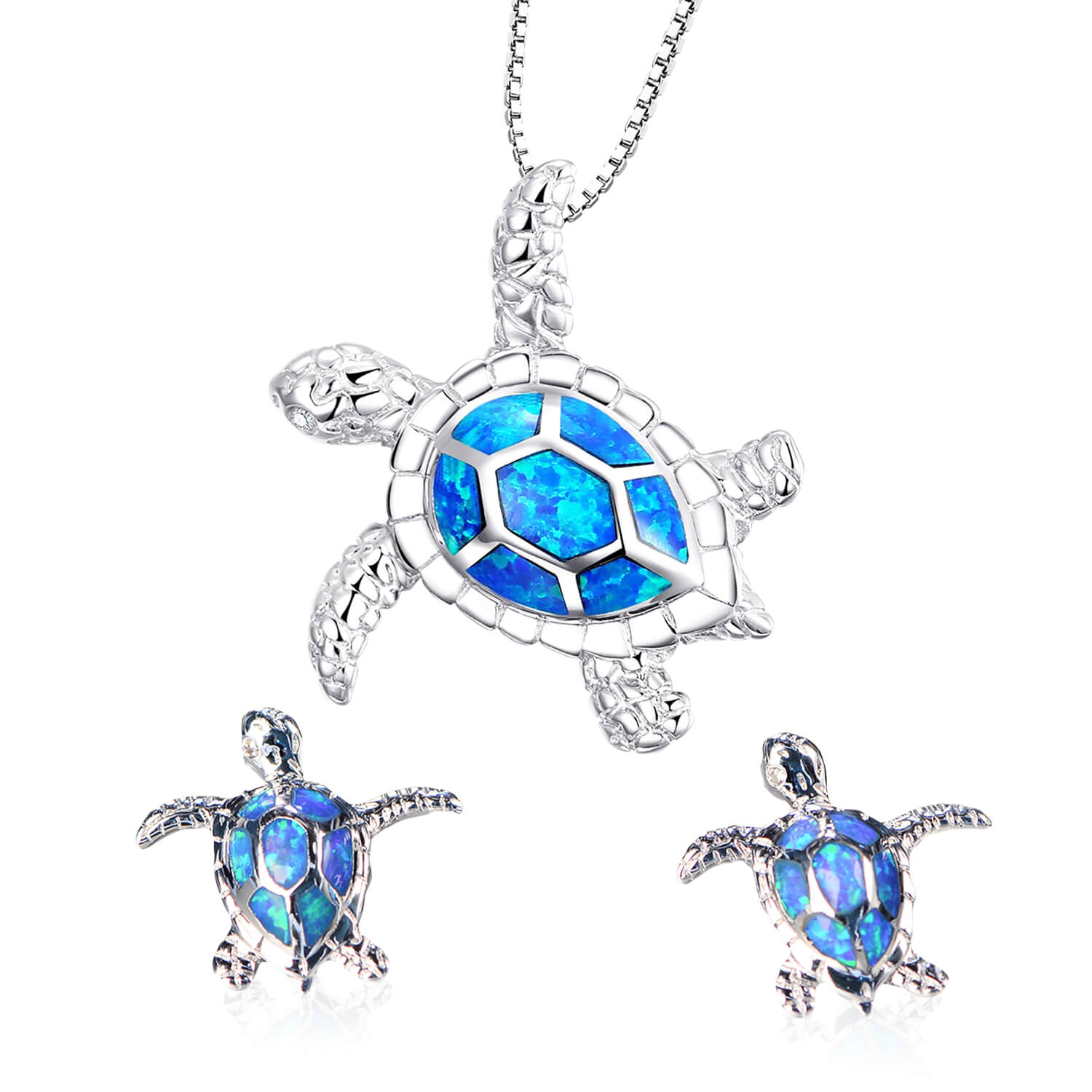 Sea Turtle Jewelry Set