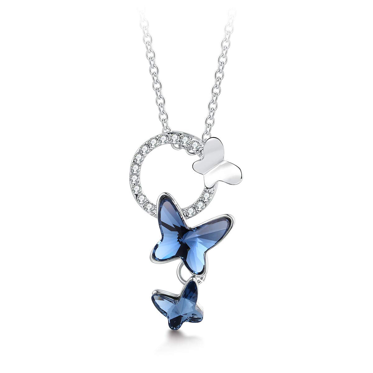 Butterfly Crystal Necklace - 24 Style