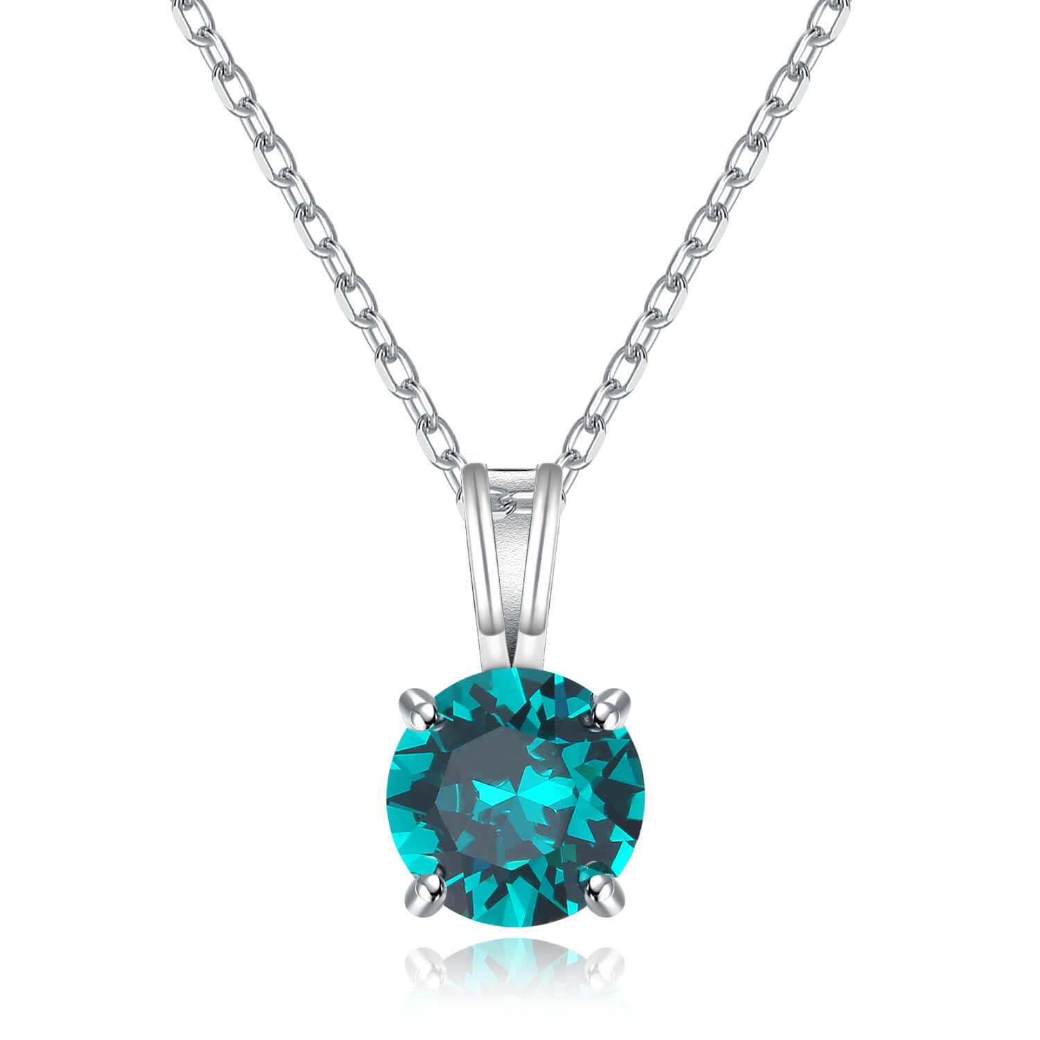 Birthstone Solitaire Necklaces