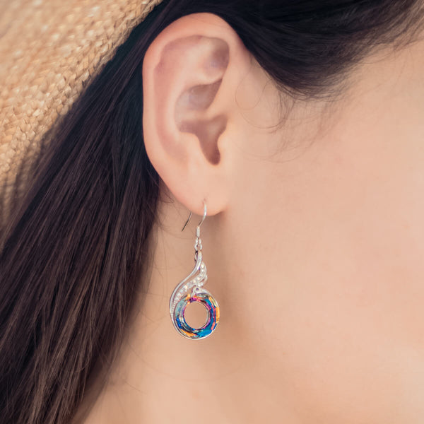 Rise of the Phoenix Crystal Earrings - 24 Style