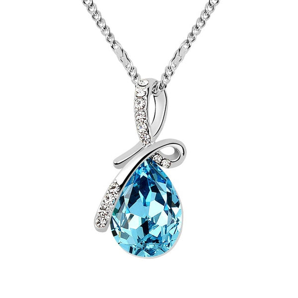Blue Drop Necklace - 24 Style